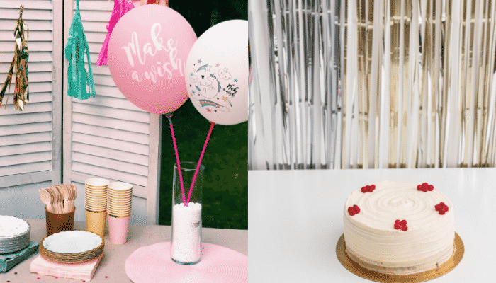 aniversário feminino simples e barato