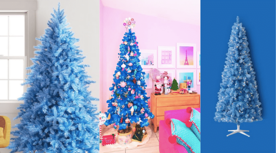 decoração de natal azul