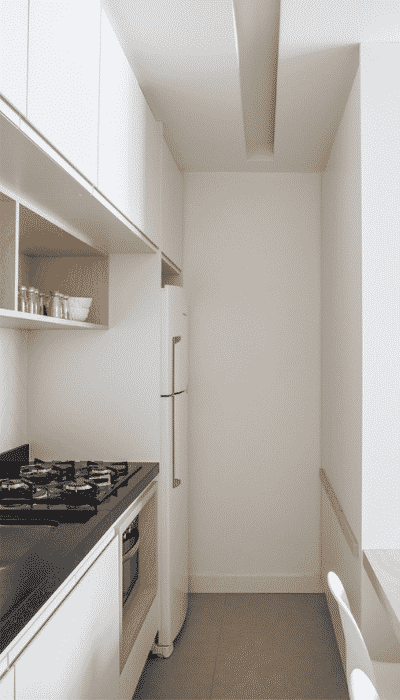 Apartamento pequeno de 26m² decorado