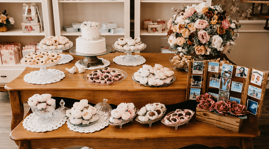 decoração de casamento simples e elegante