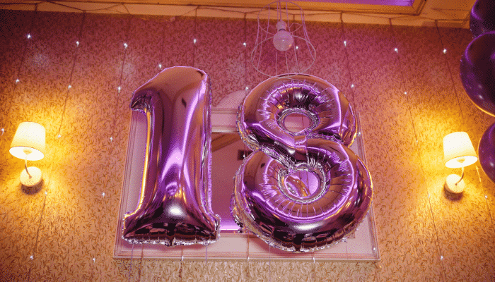 Decoração para aniversário de 18 anos feminina