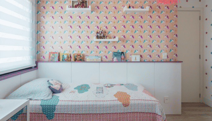 Decoração para quarto infantil feminino