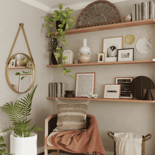 como decorar com quadros