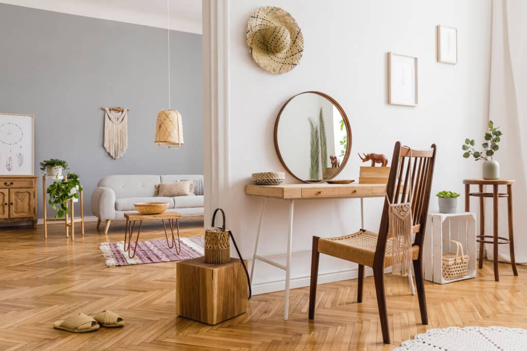 estilo boho na decoração