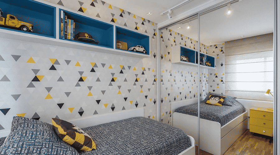 quarto infantil pequeno