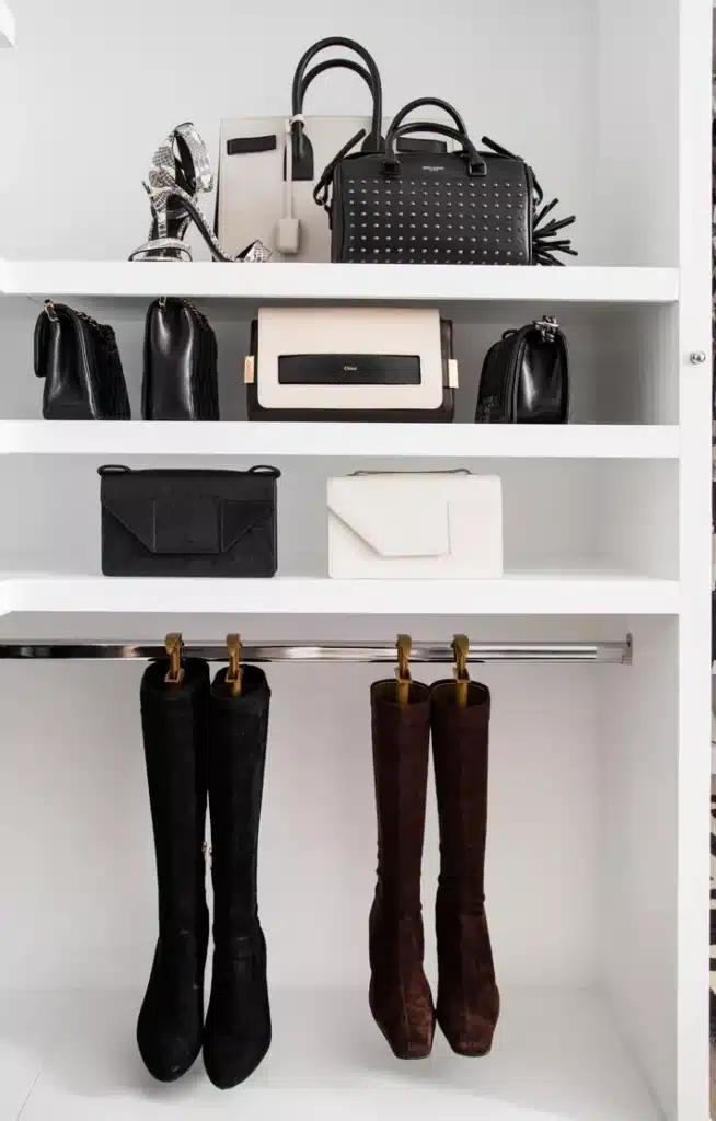 Ideias para organizar o closet