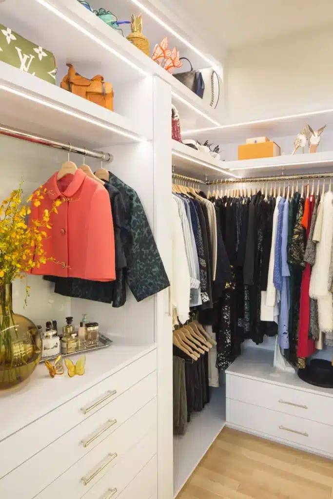 Ideias para organizar o closet