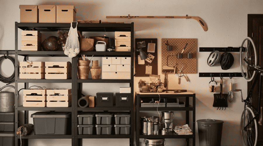 dicas de organização para a garagem