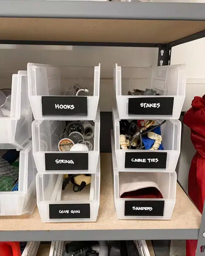 dicas de organização para a garagem