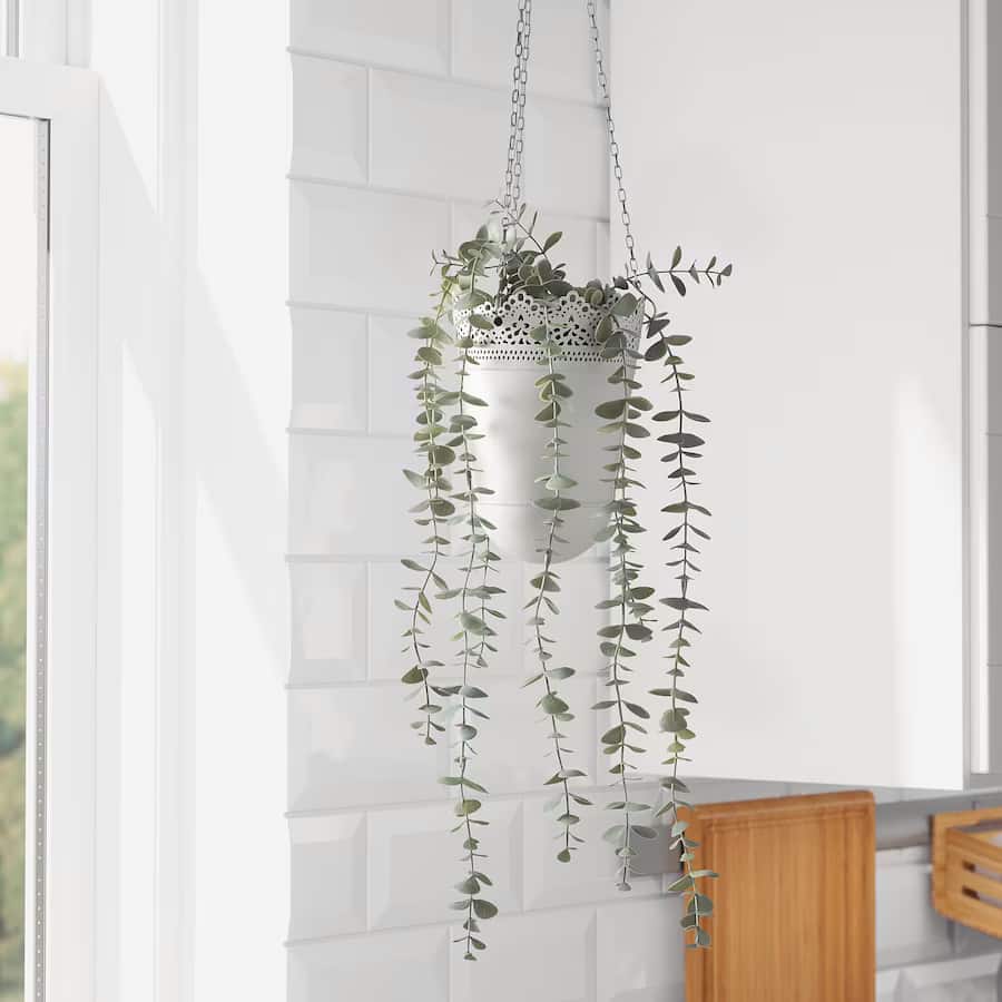 planta artificial suspensa