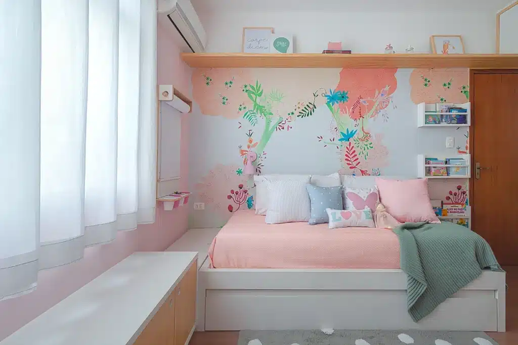 quarto infantil feminino decorado