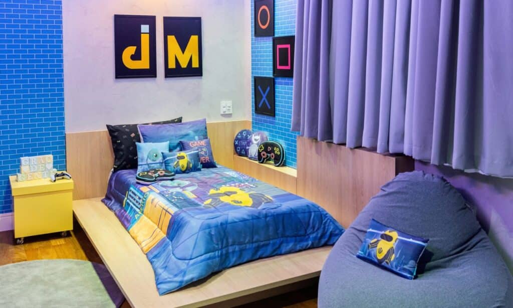 decoração para quarto infantil gamer