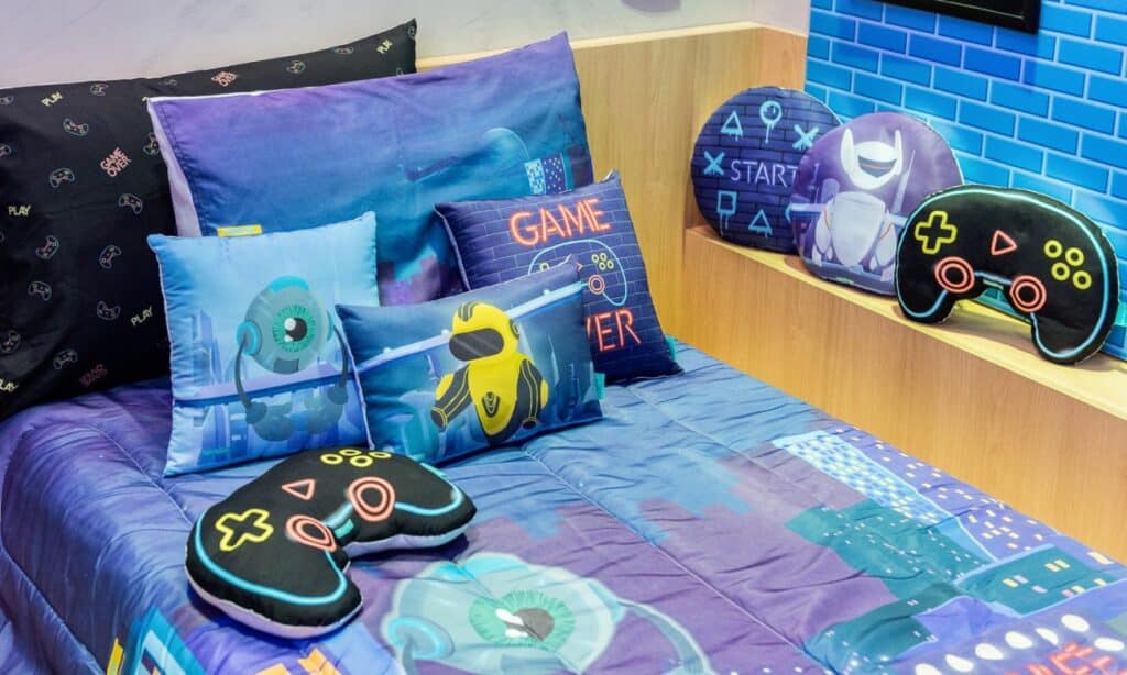 decoração para quarto infantil gamer