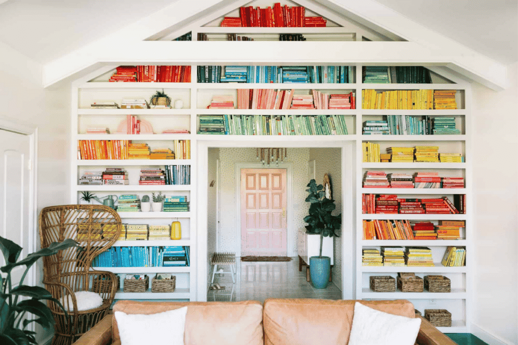 biblioteca em casa