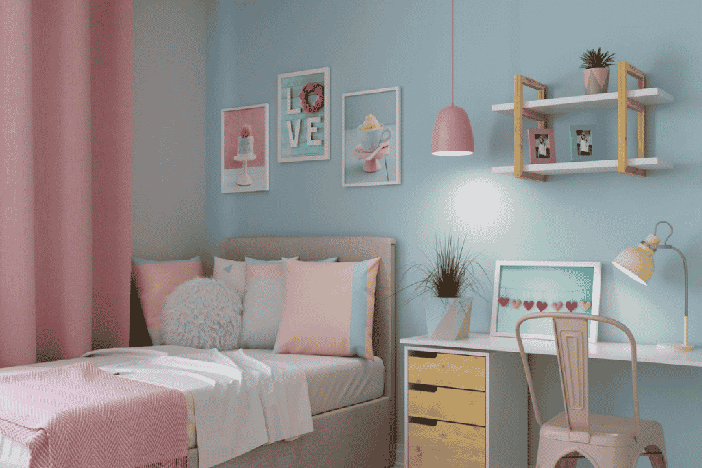 Luminária para quarto infantil