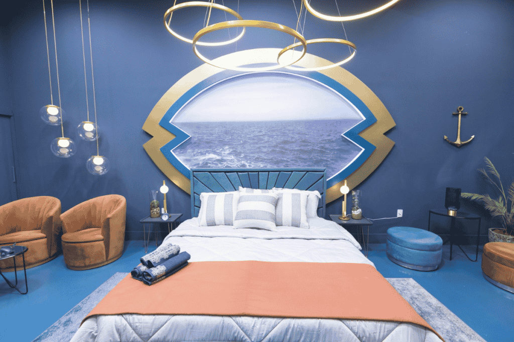 decoração da casa do power couple