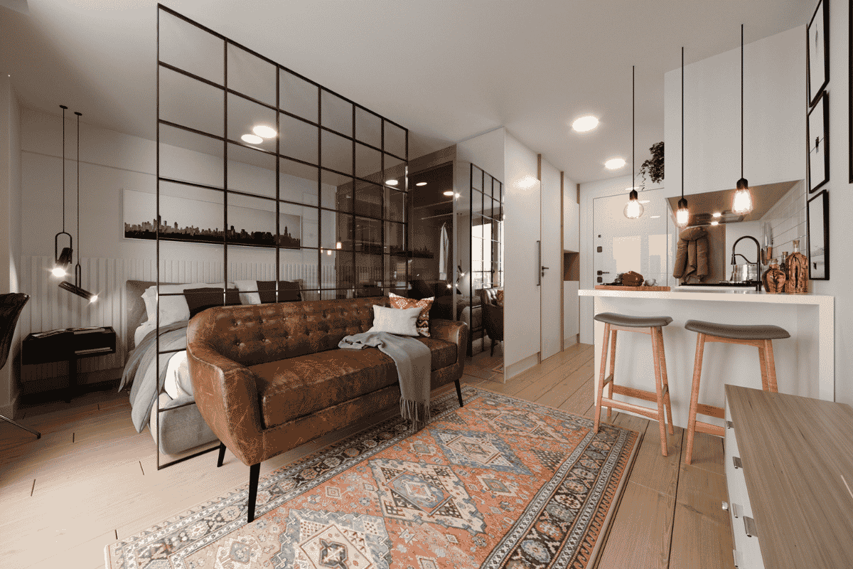 Apartamento Studio de 27m²