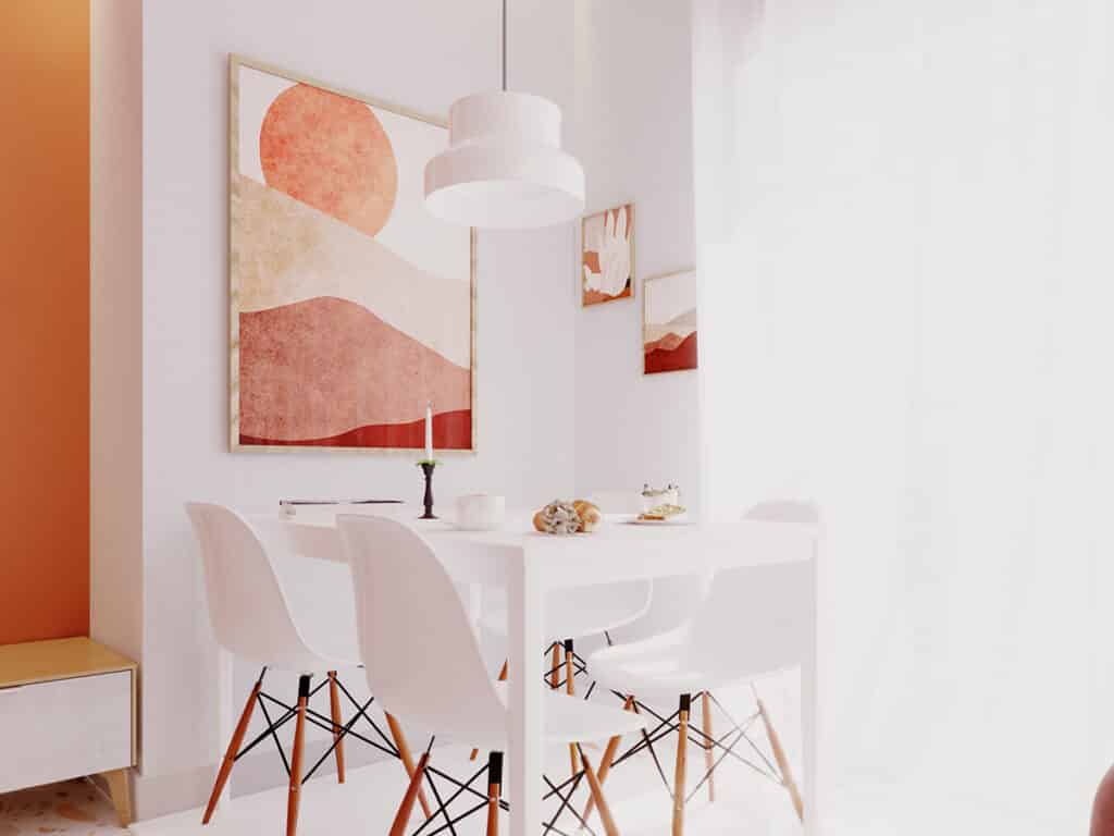 quadros para decorar sala de jantar