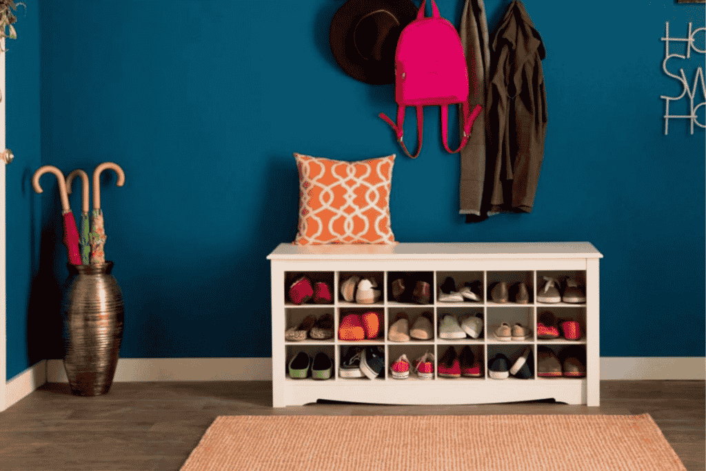 como organizar os sapatos