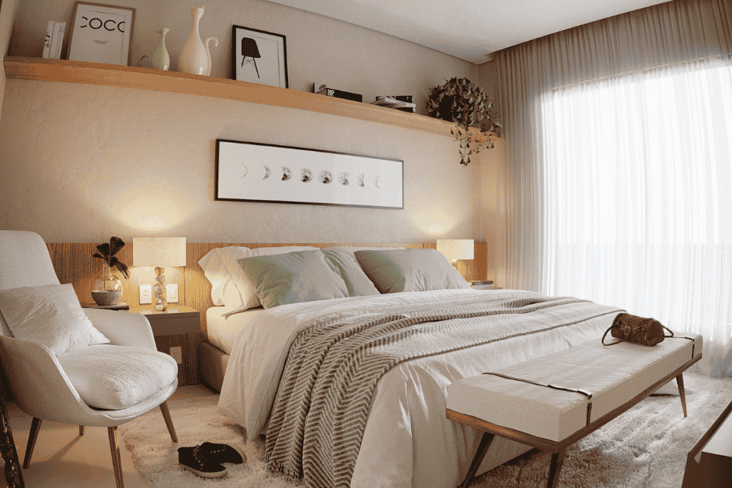 Cores tendências para quarto