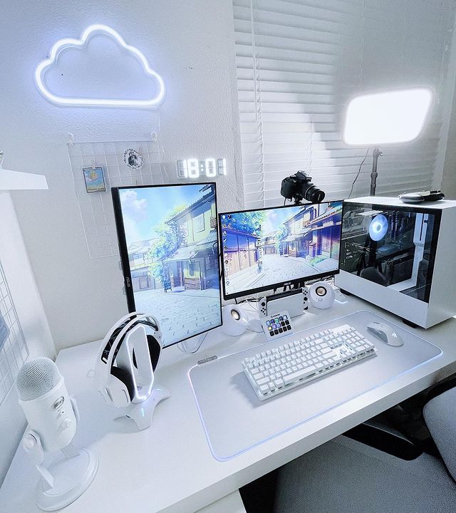 decoracao gamer minimalista