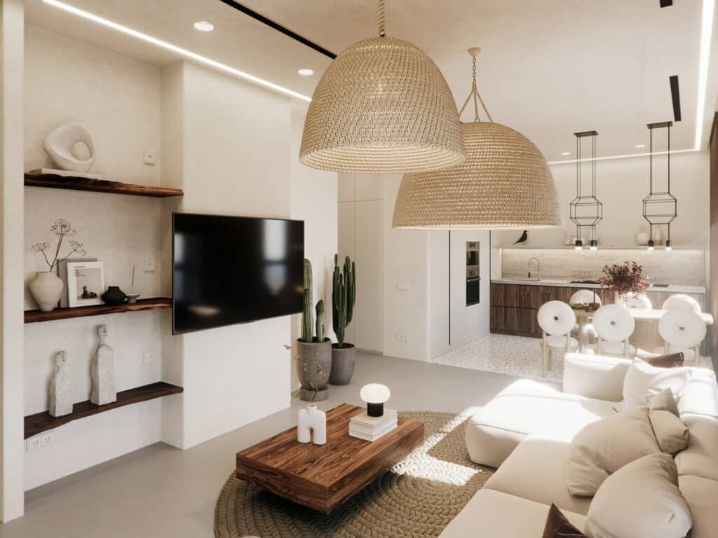 decoração natural