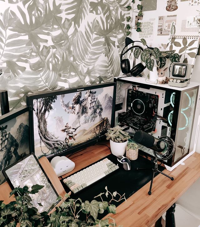 setup do pc decorado