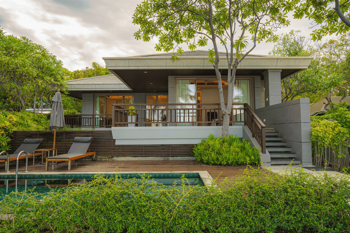 decoração de casa de campo