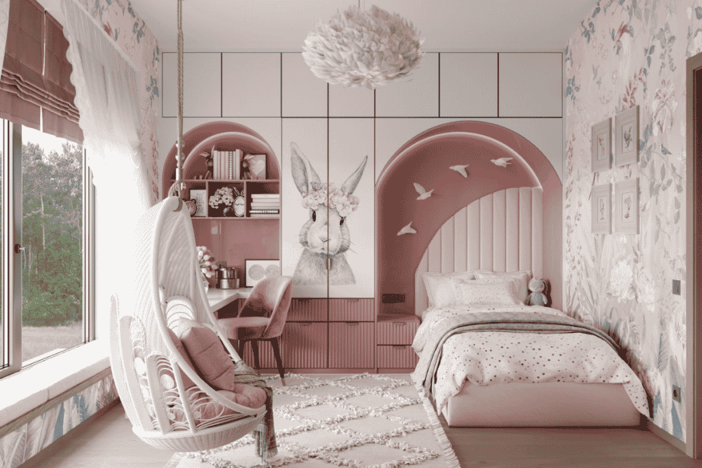 decoração dos sonhos para quarto infantil feminino