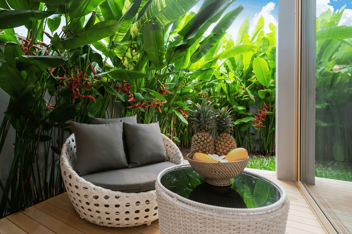 decoração para jardim em casa