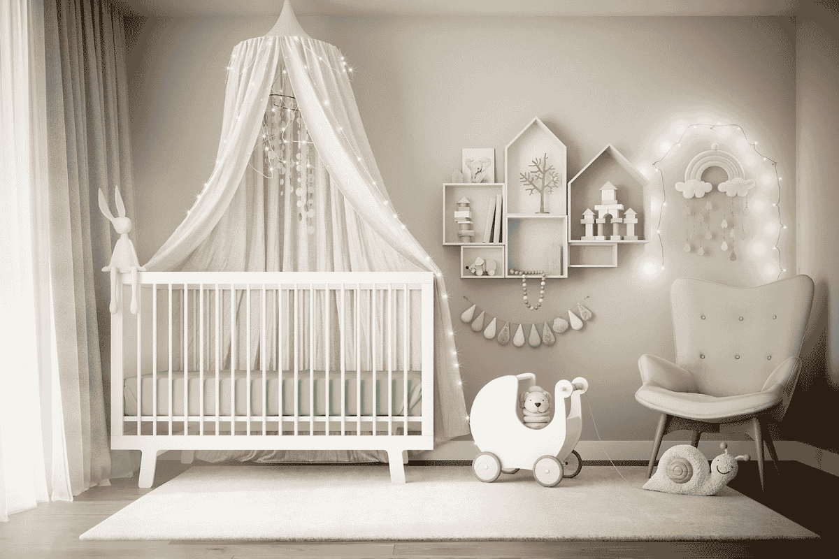 decoração quarto de bebê