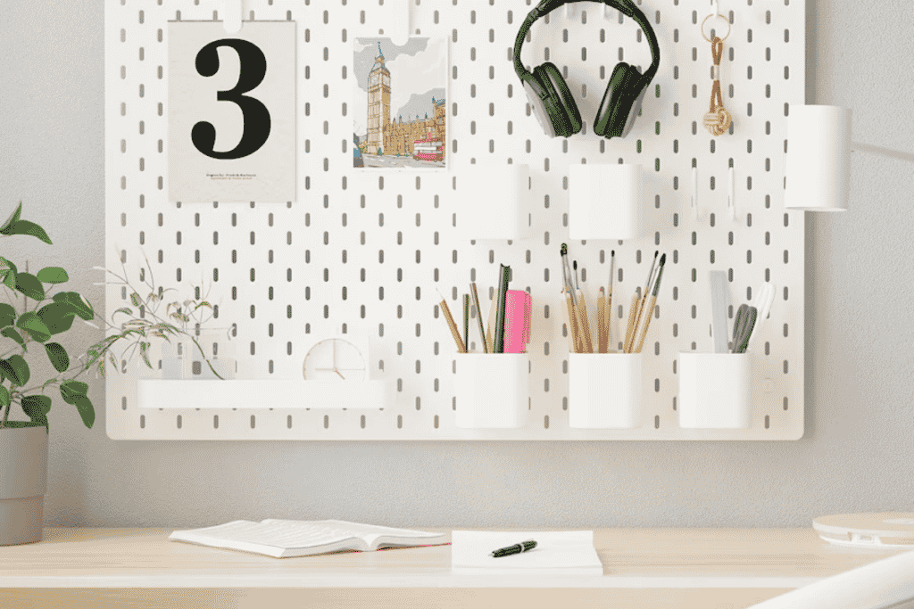 dicas de decoração com pegboard