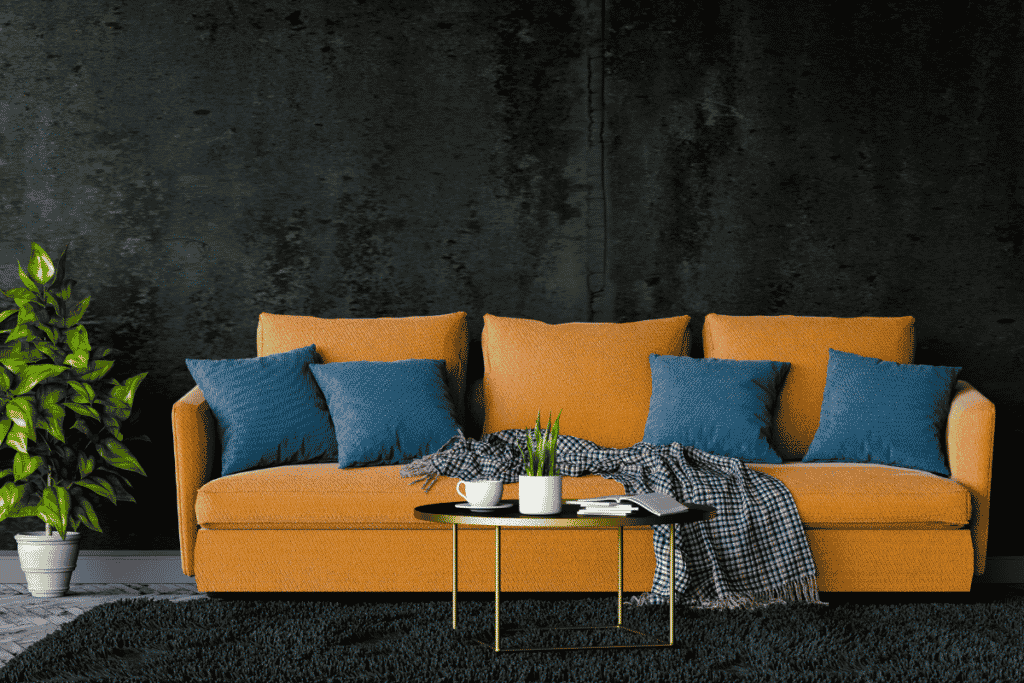 dicas para sala com cores fortes