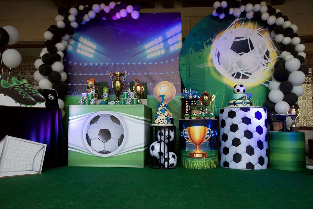 festa infantil masculino no tema futebol