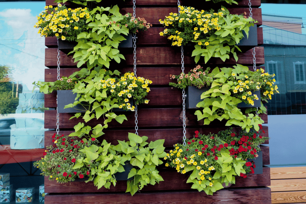 jardim vertical na varanda