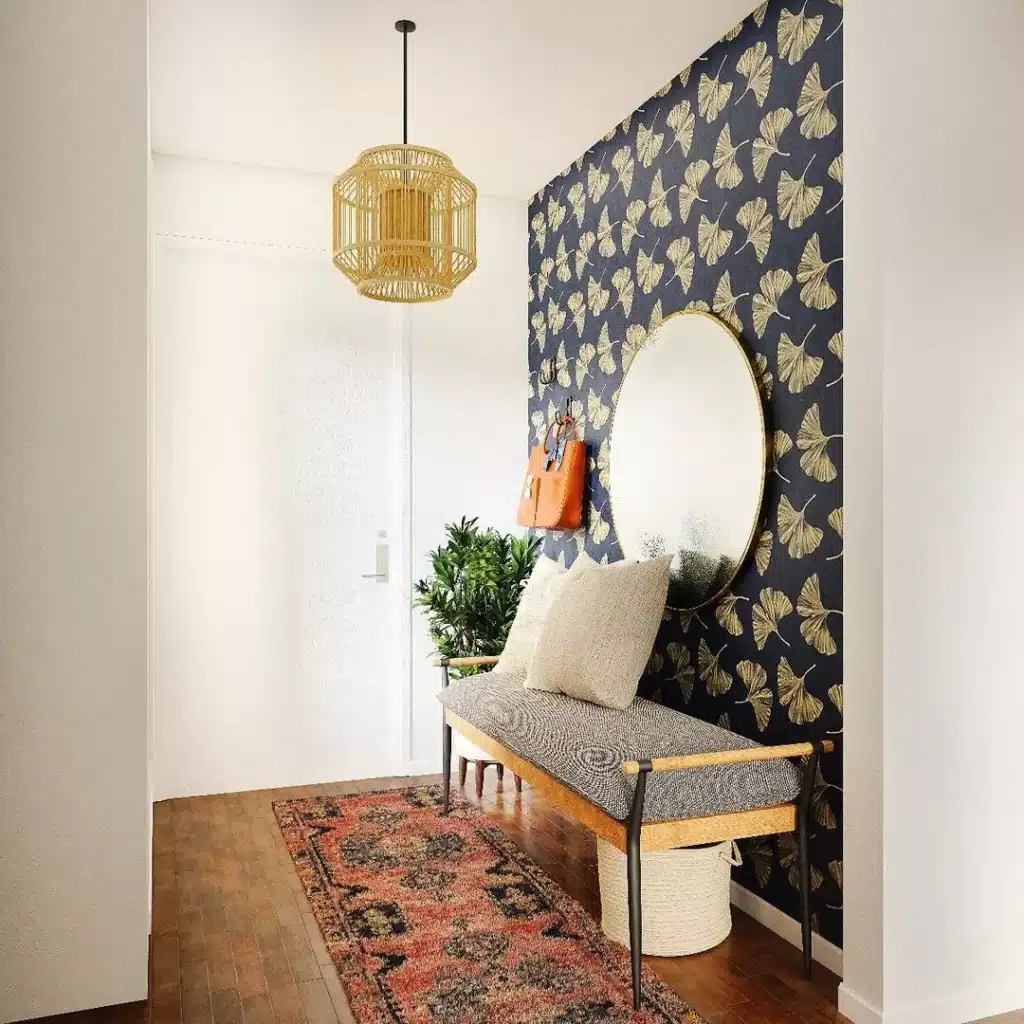 parede de destaque na decoração
