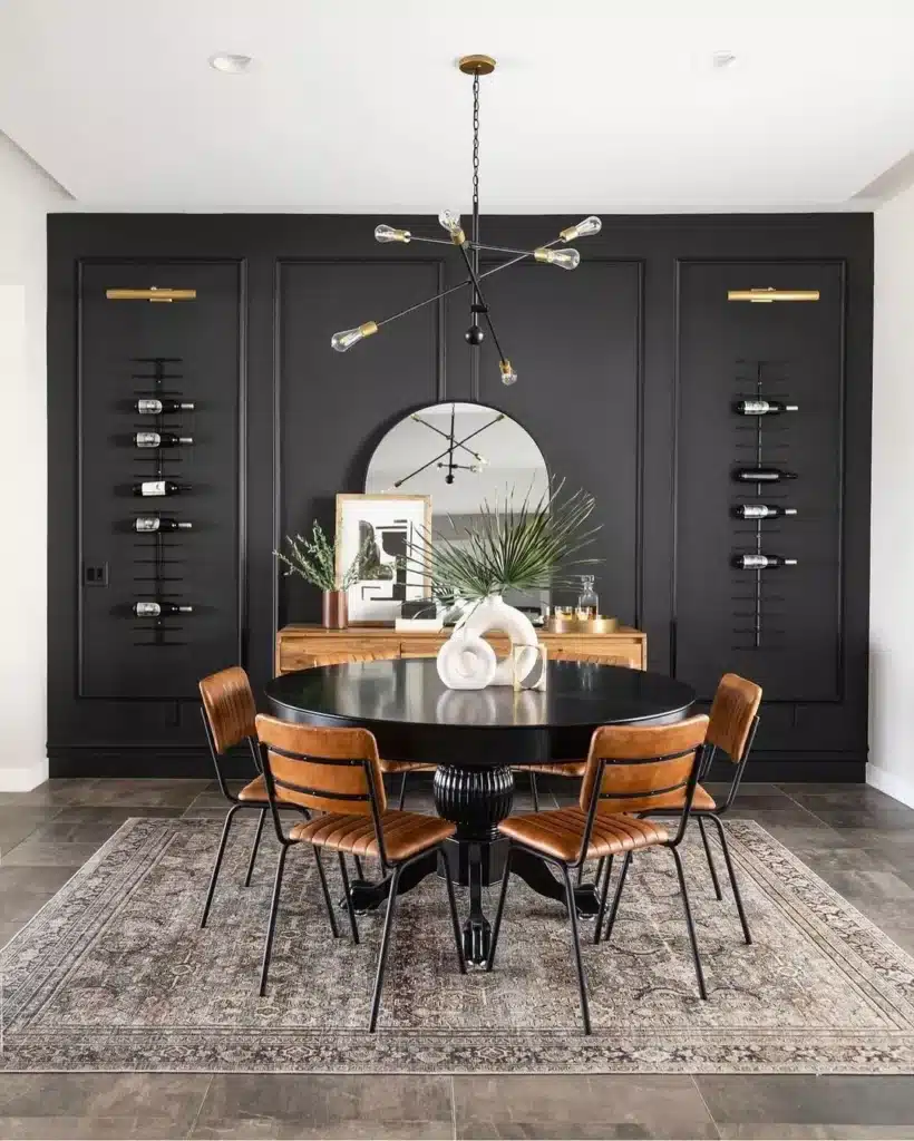 parede de destaque na decoração