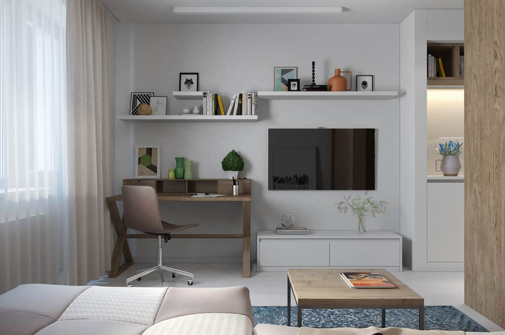 decoracao para sala pequena