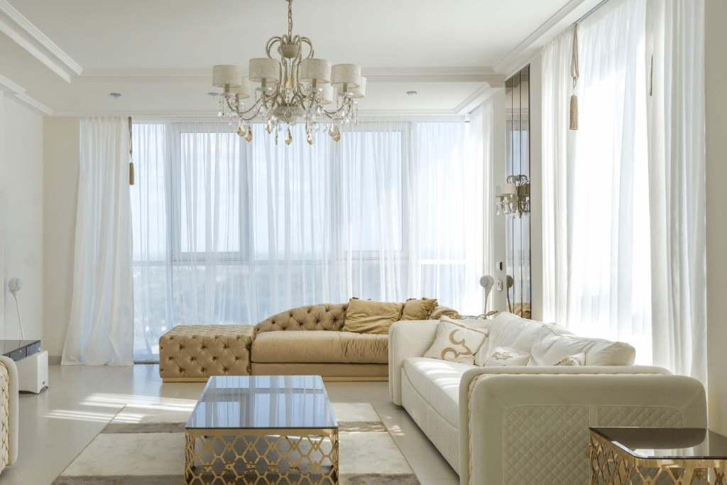 como escolher cortinas para sala