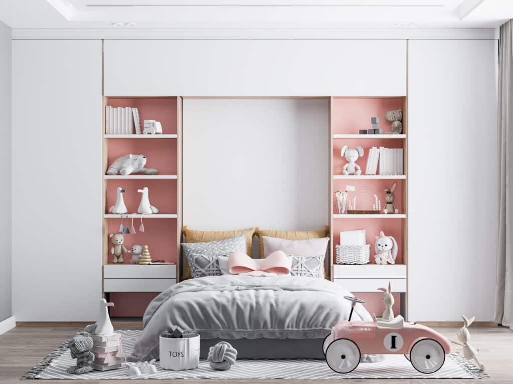 decoração de quarto infantil de menina