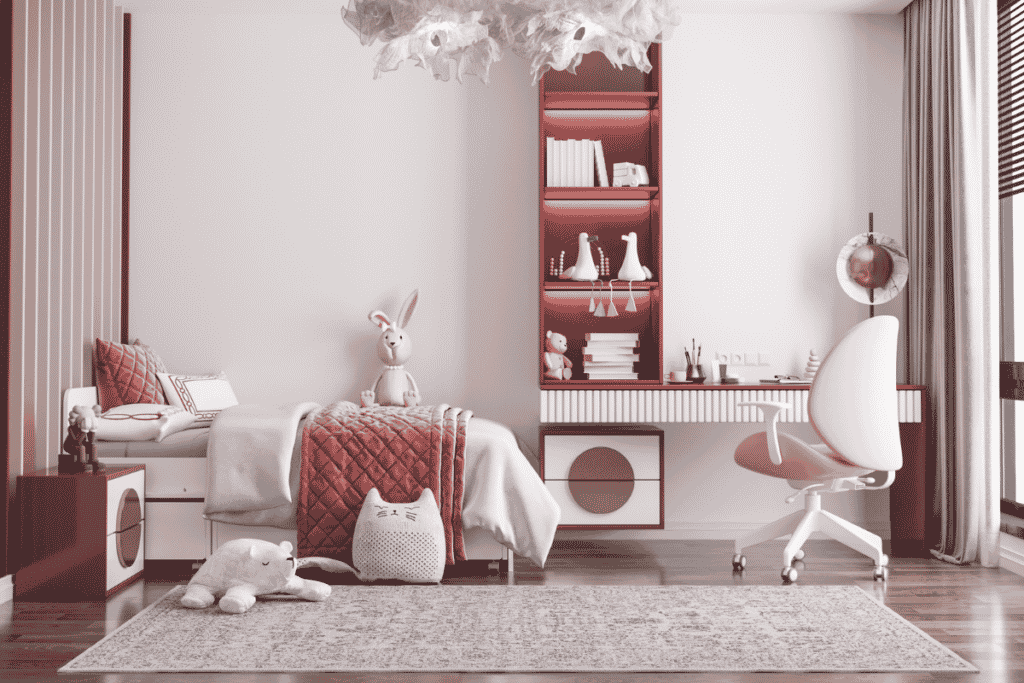 decoração de quarto infantil de menina