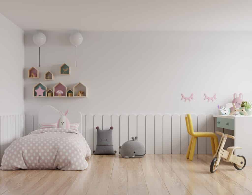 decoração de quarto infantil de menina