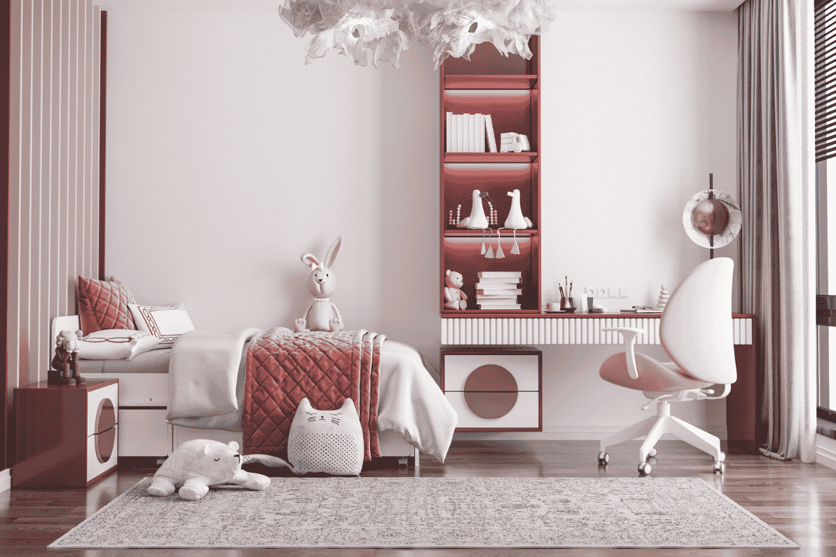 decoração de quarto infantil de menina