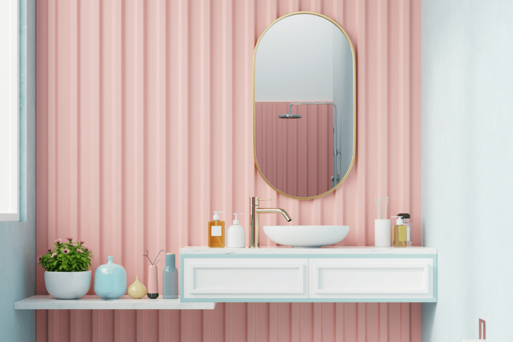 decoração para banheiro feminino