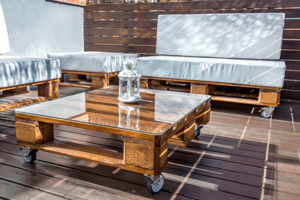 dicas de decoração com pallet