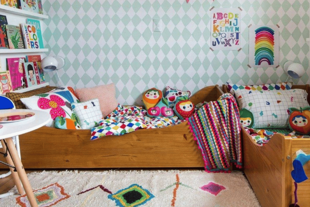 dicas para quarto de irmãos em pouco espaço