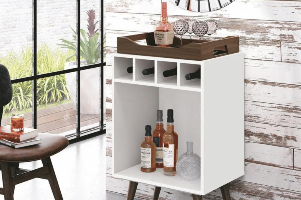 espaço para bebidas