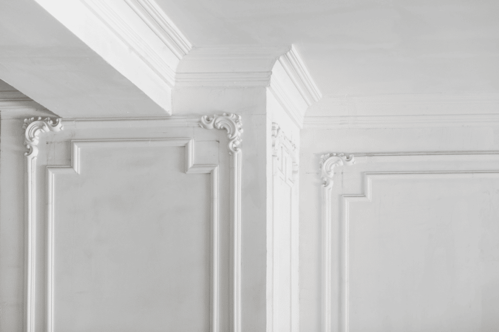 gesso na decoração