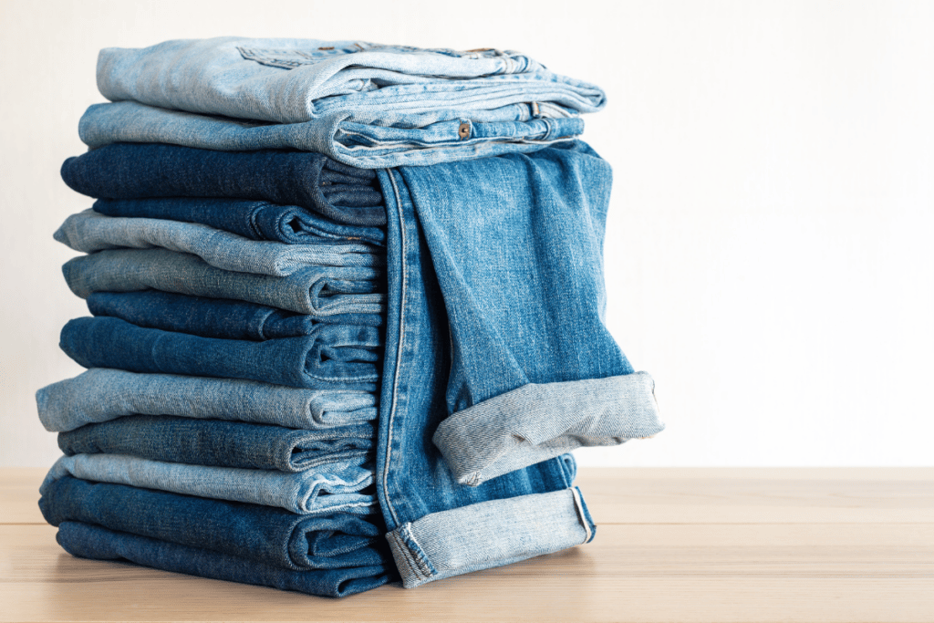 jeans na decoração