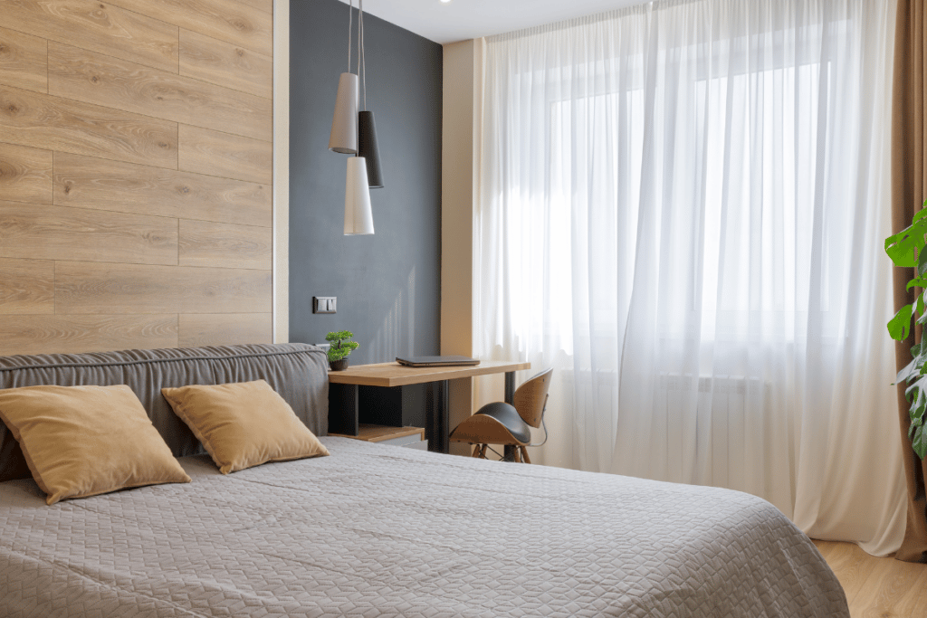 modelos de cortina para quarto de casal